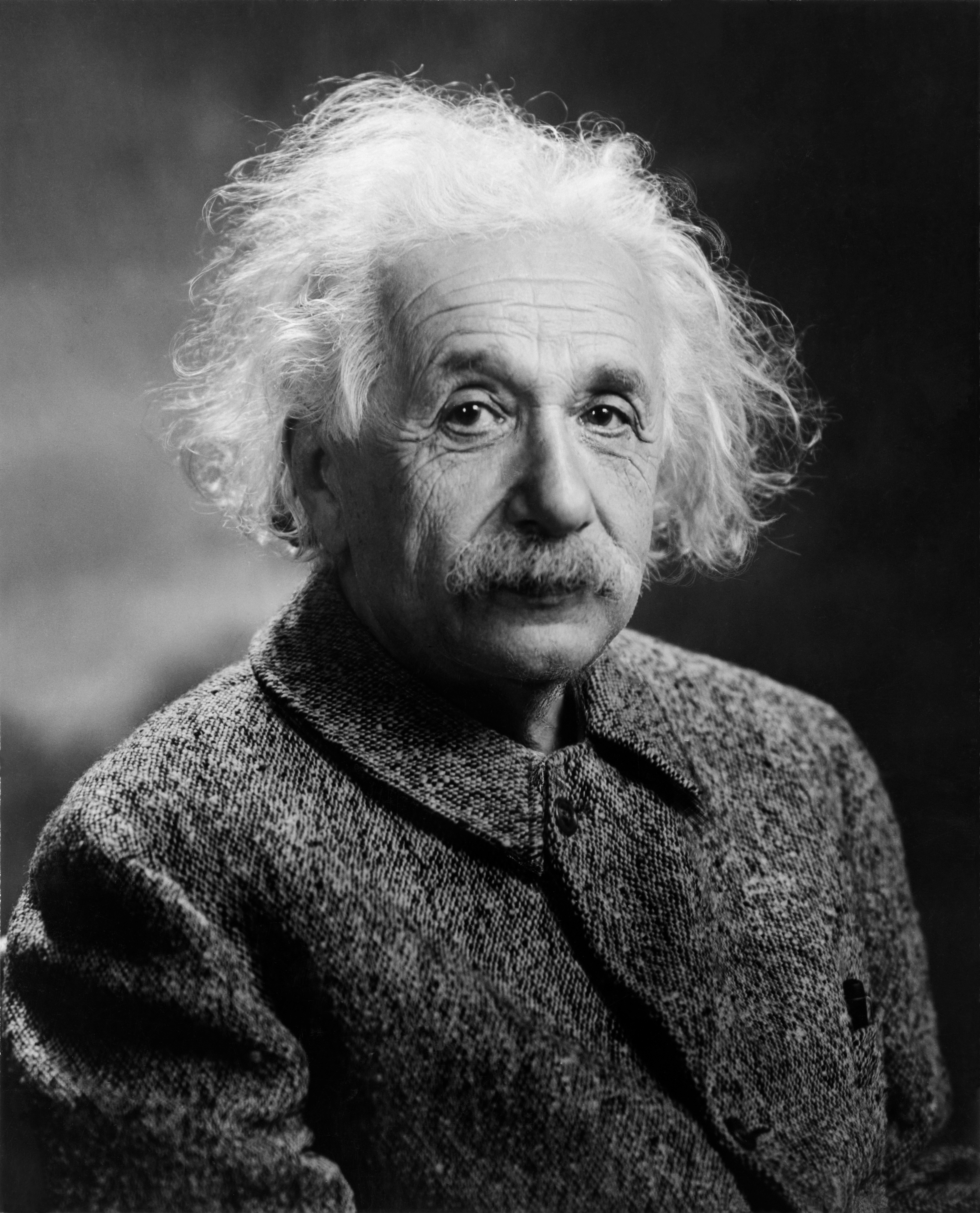 Early camera photo of Albert Einstein