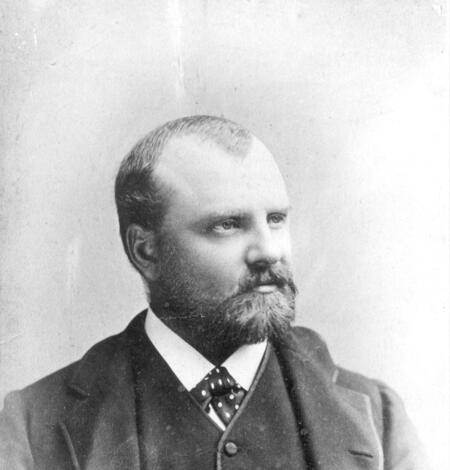 Early camera photo of Clarence King