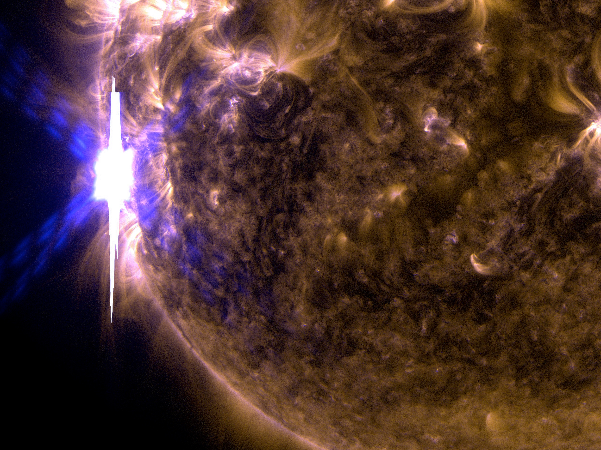 Composite Image of Flare