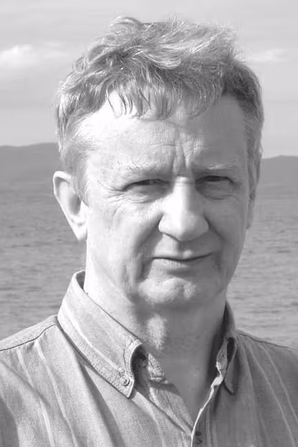 Black and White camera photo of Bill Napier