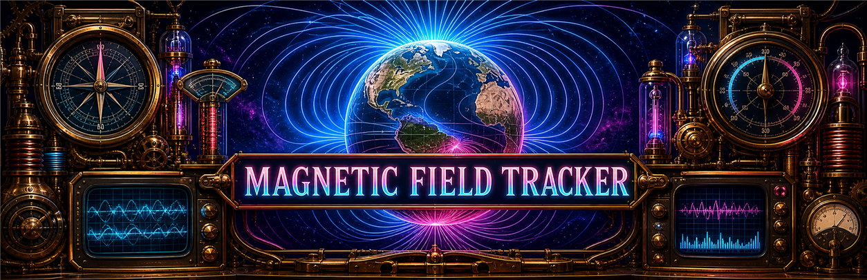 Magnetic Field Tracker Banner